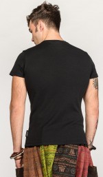 Мужская черная футболка Джанака