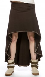Авторская юбка со шлейфом Терпсихора