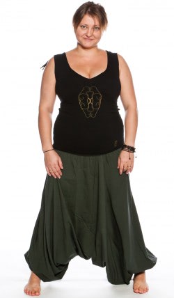 Шаровары зеленые