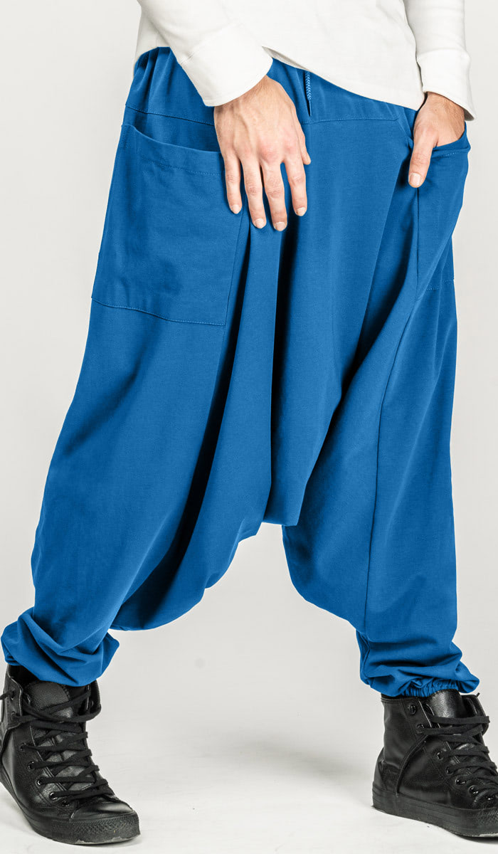 Голубые мужские штаны Калангут
