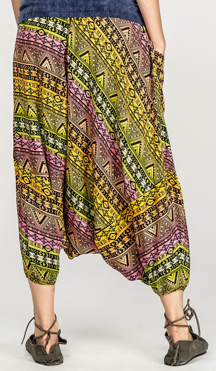 Разноцветные штаны с мотней Гуаира